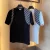 Áo Phông nam nữ phối vai Họa Tiết Đi Ôr, Áo Thun Cotton Dày Dặn from rộng